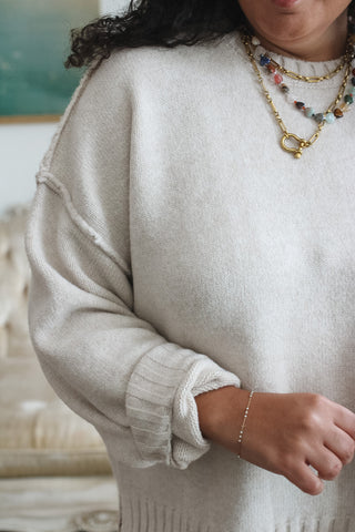 Blake Knit Long Sleeve Oversized Sweater