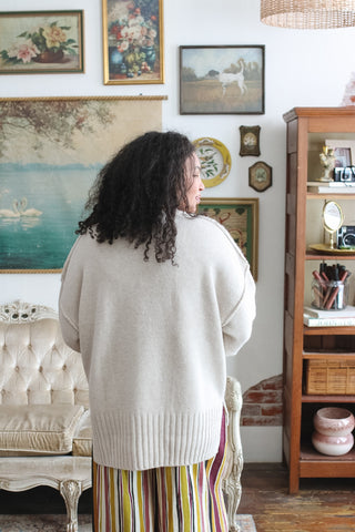 Blake Knit Long Sleeve Oversized Sweater