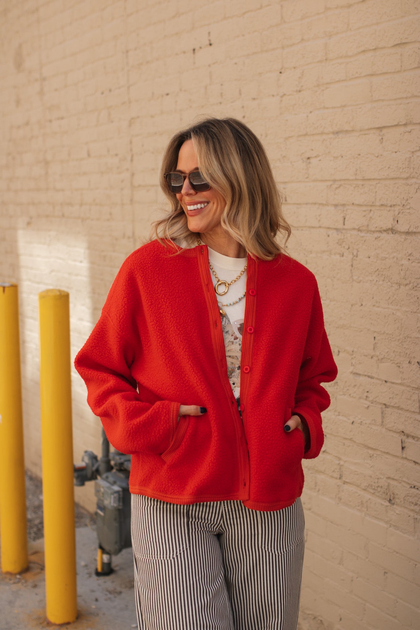 Amelia Lightweight Sherpa Jacket