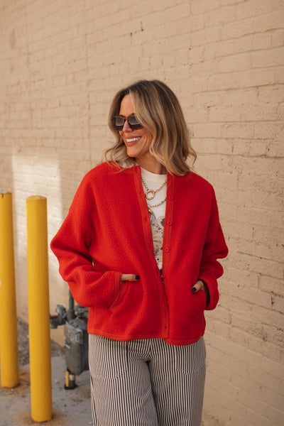 Amelia Lightweight Sherpa Jacket