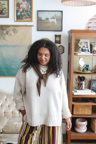 Blake Knit Long Sleeve Oversized Sweater