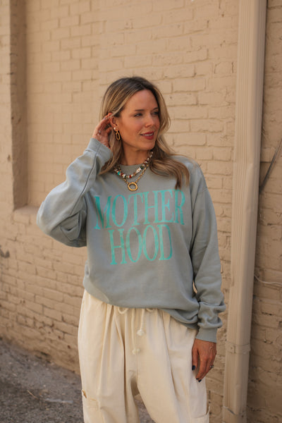 Motherhood Washed Crewneck Sweatshirt