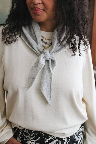 Quincy Pointelle Pullover Sweater