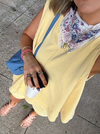 Natalia 21" Floral Scarf