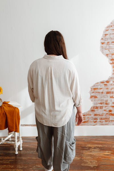 Show Me The Way Linen Top