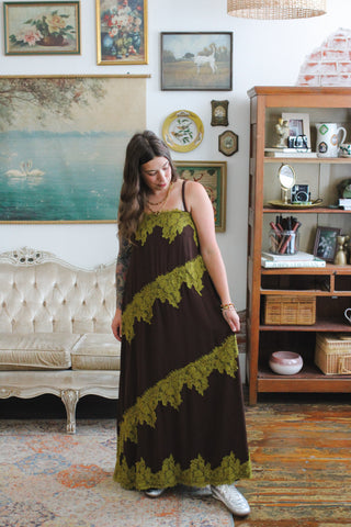 Harlow Tiered Lace Maxi Dress