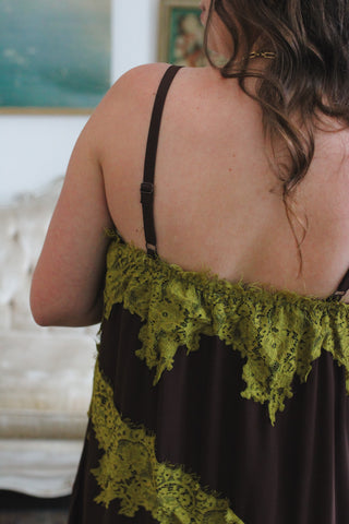 Harlow Tiered Lace Maxi Dress