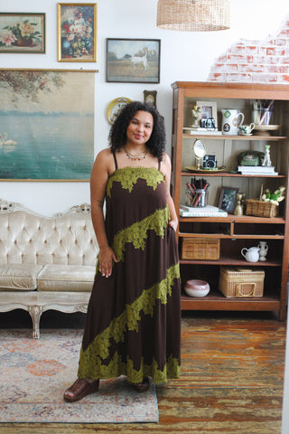 Harlow Tiered Lace Maxi Dress