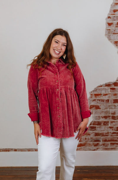By Your Side Distressed Tunic