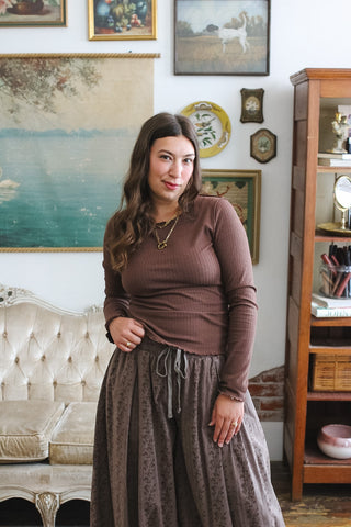 Allie Ribbed Everyday Long Sleeves