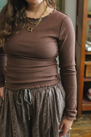 Allie Ribbed Everyday Long Sleeves