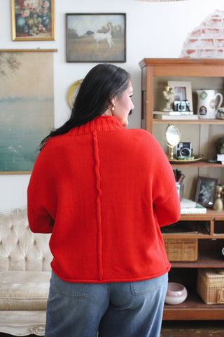 Logan Mock Neck Knit Sweater