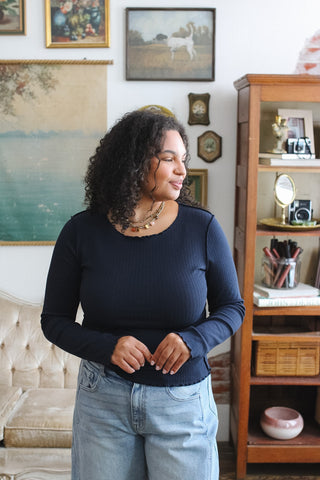 Allie Ribbed Everyday Long Sleeves