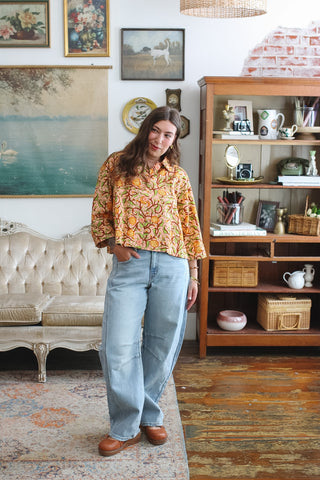 Merritt Peach Rose Swing Jacket