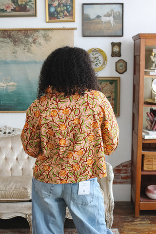 Merritt Peach Rose Swing Jacket