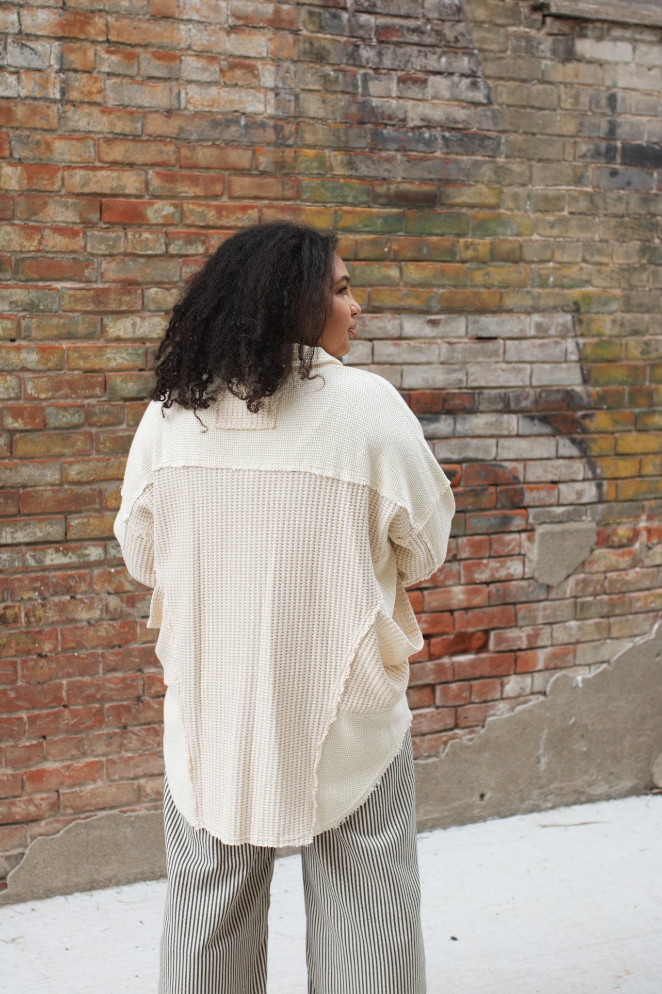 Natalie Waffle Knit Tunic