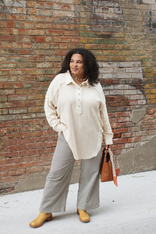 Natalie Waffle Knit Tunic