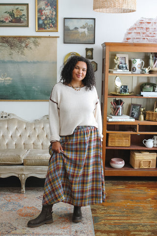 Harper Contrast Stitch Sweater