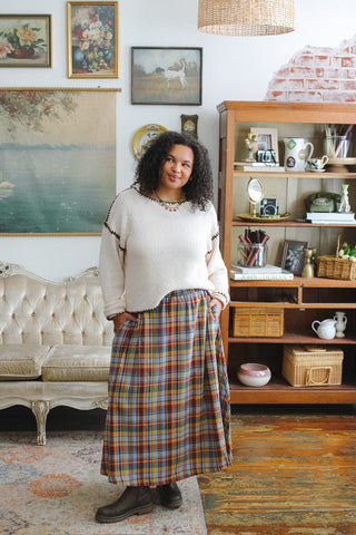 Harper Contrast Stitch Sweater