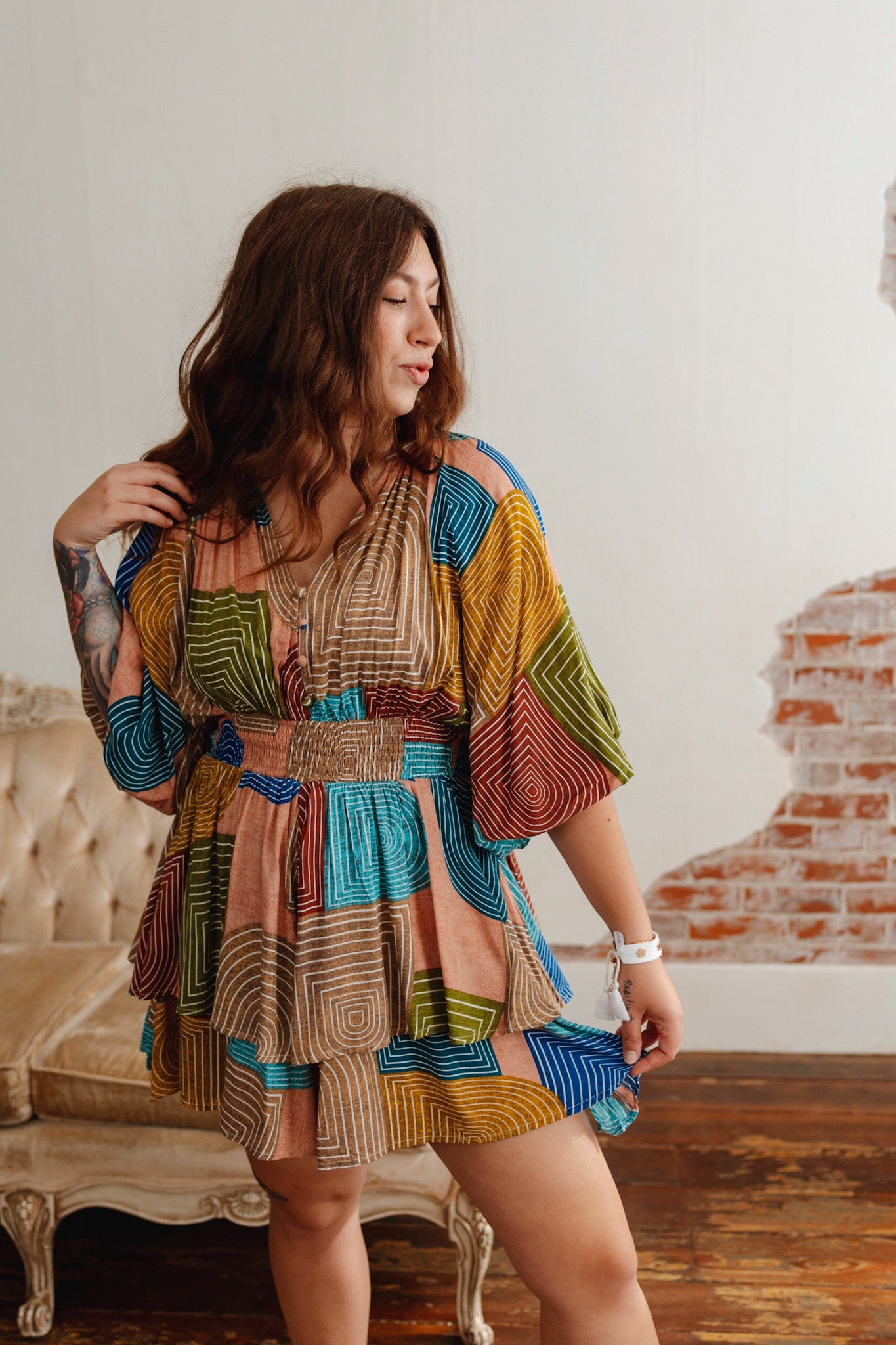 About That Abstract Romper