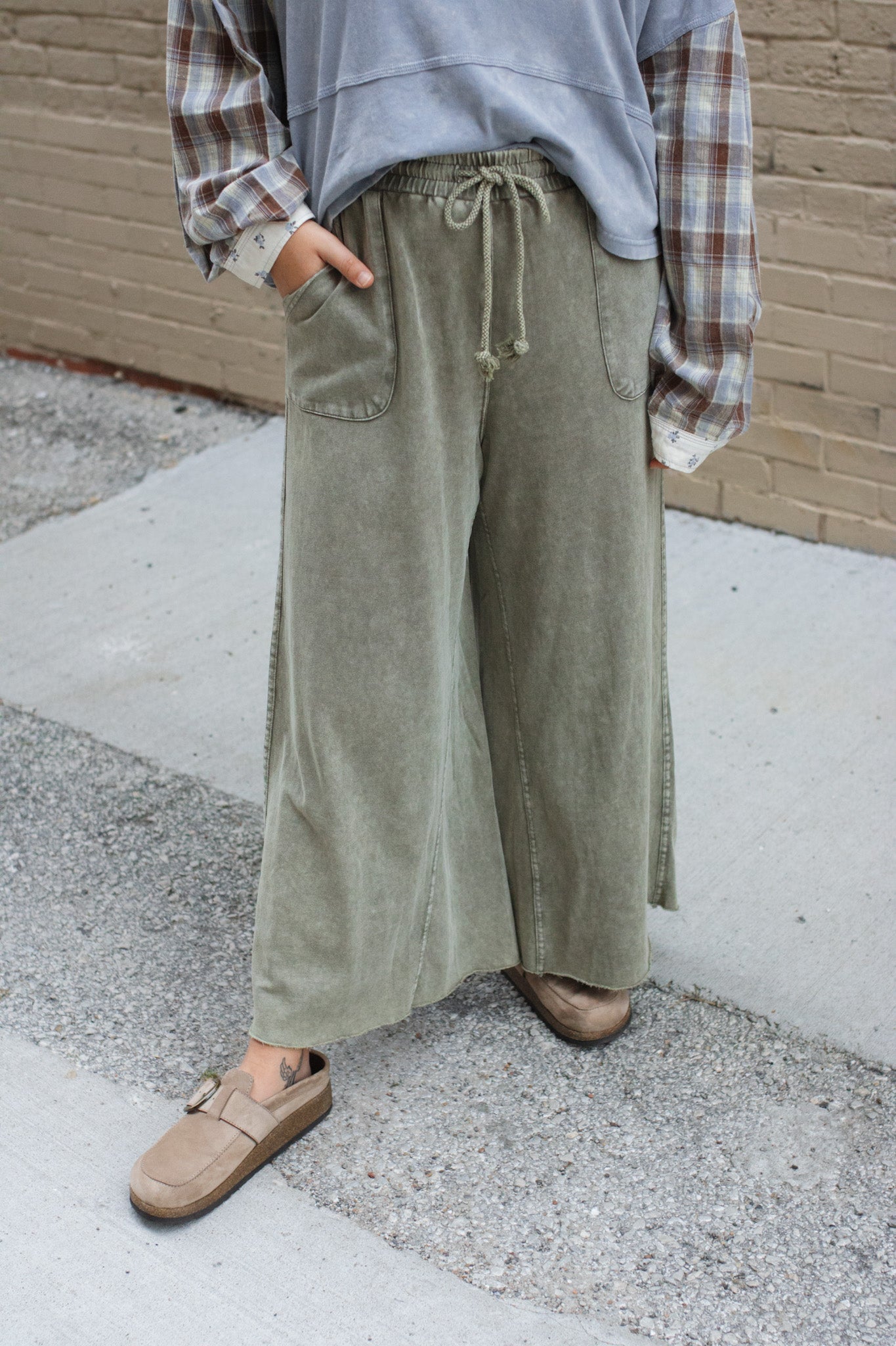 Desiree Wide Leg Knit Pants