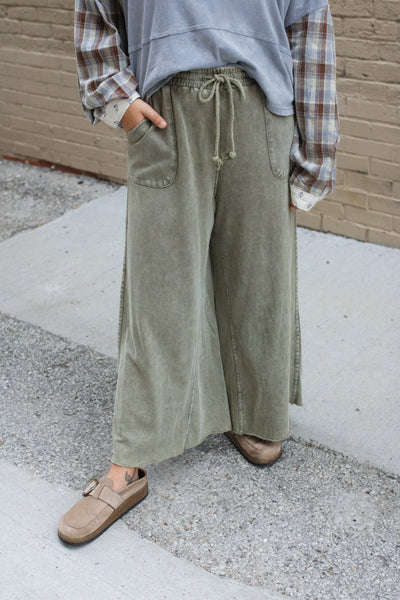 Desiree Wide Leg Knit Pants
