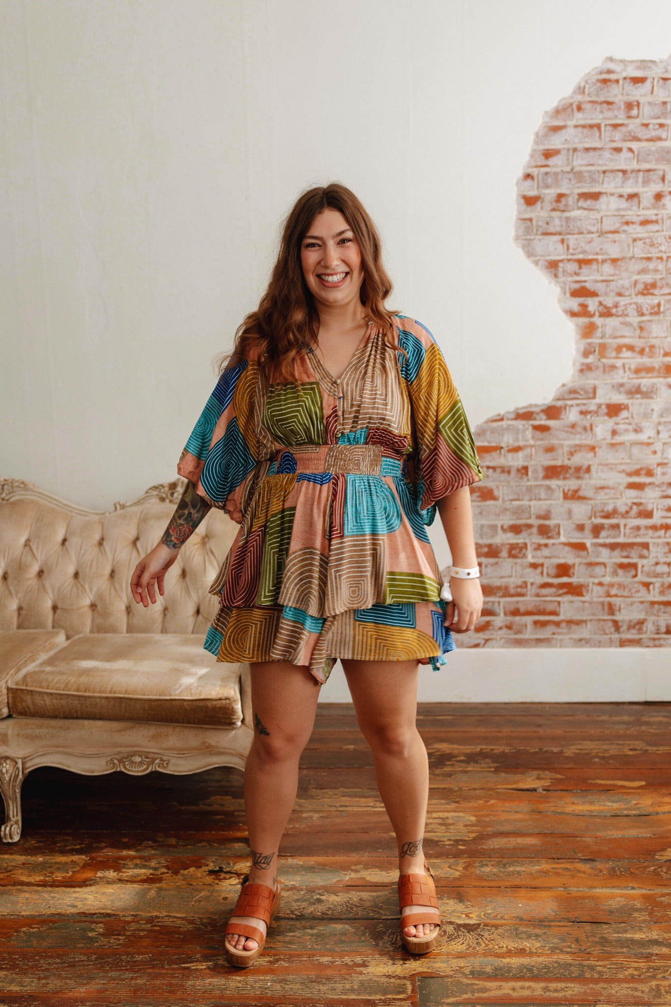 About That Abstract Romper