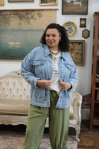 Marlo Oversized Denim Jacket