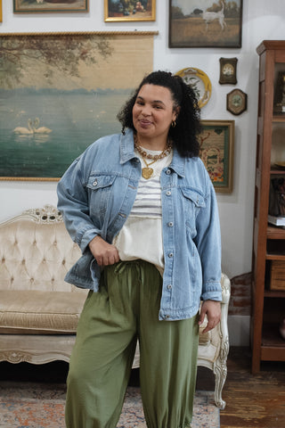 Marlo Oversized Denim Jacket
