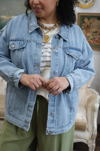 Marlo Oversized Denim Jacket