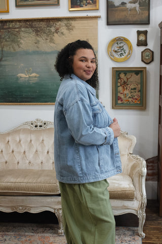 Marlo Oversized Denim Jacket
