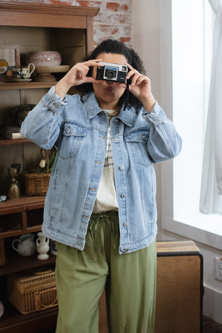 Marlo Oversized Denim Jacket