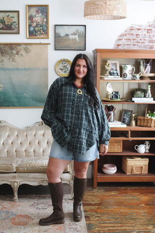 Sawyer Vintage Washed Oversized Flannel