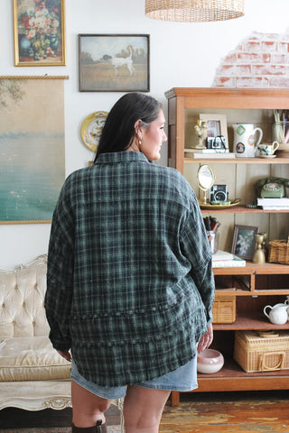 Sawyer Vintage Washed Oversized Flannel