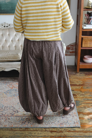 Rowan Floral Drawstring Balloon Pant