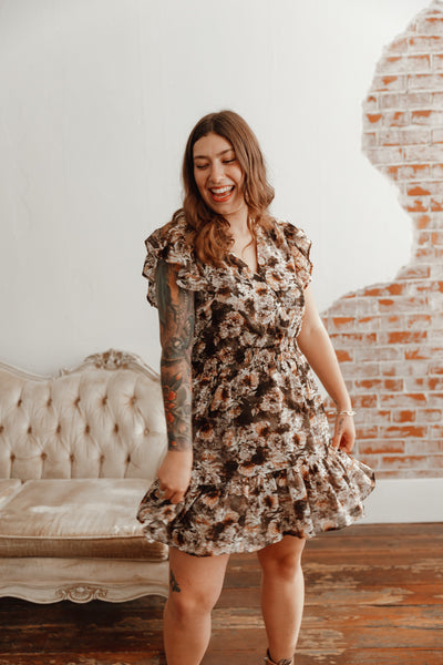Anytime, Anywhere Floral Dress