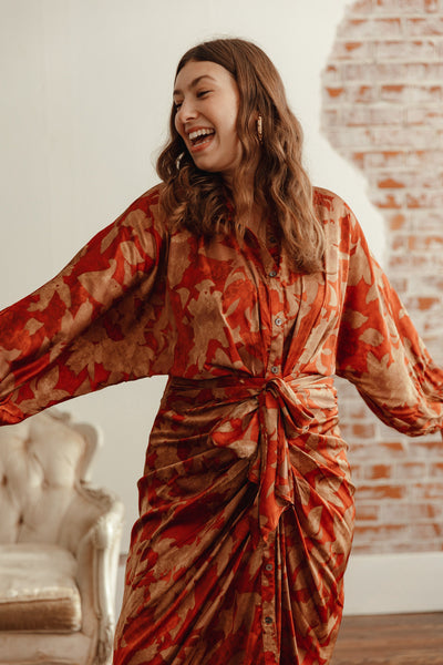 Big Heart Tie Dress