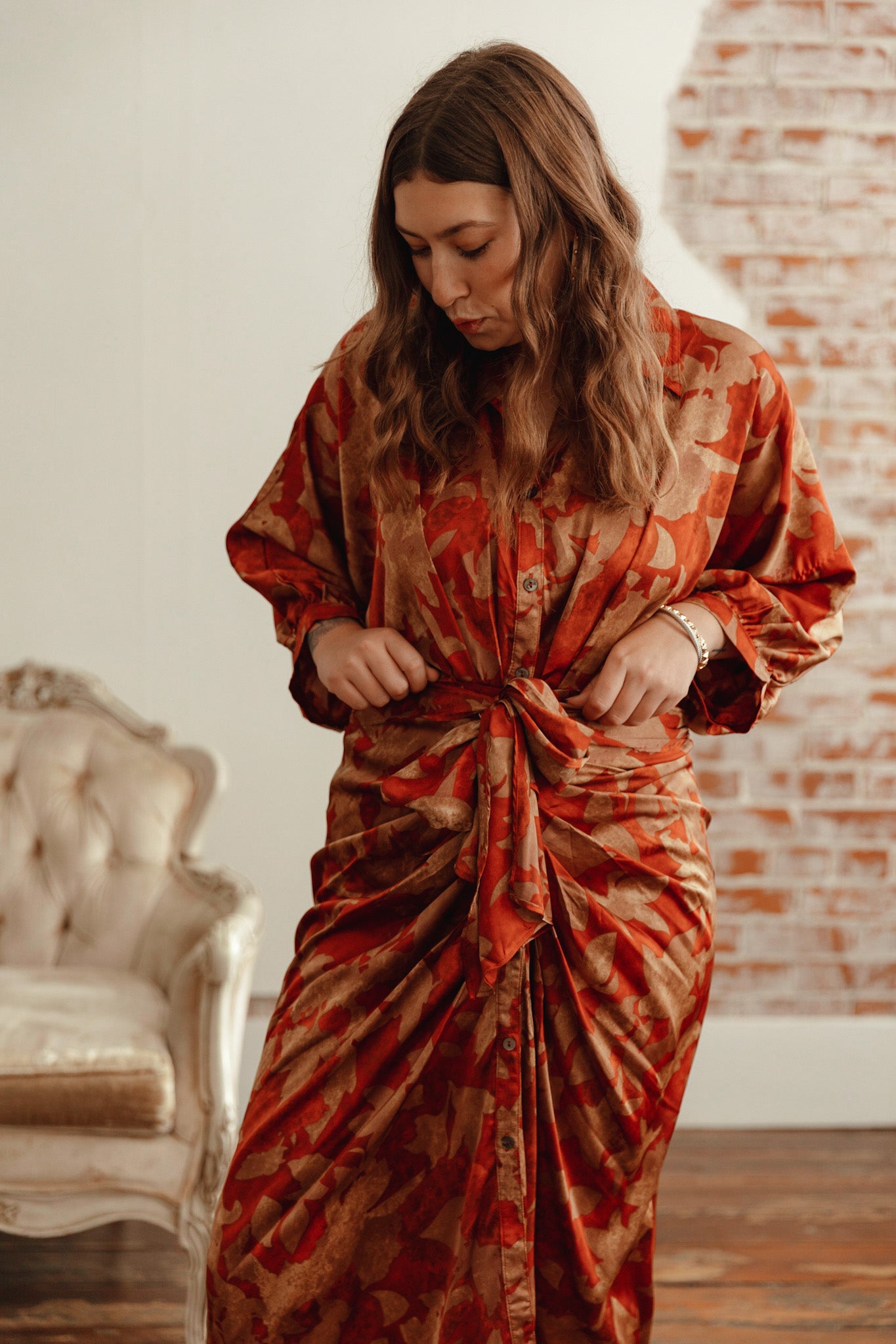 Big Heart Tie Dress