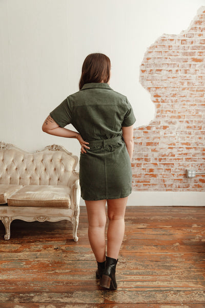 Stand Out Cord Dress