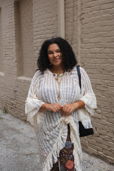Elizabeth Lace Tunic Top