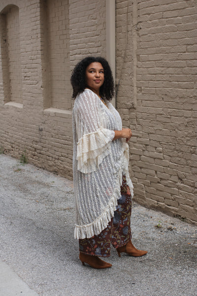 Elizabeth Lace Tunic Top