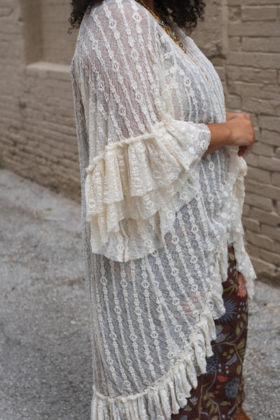 Elizabeth Lace Tunic Top