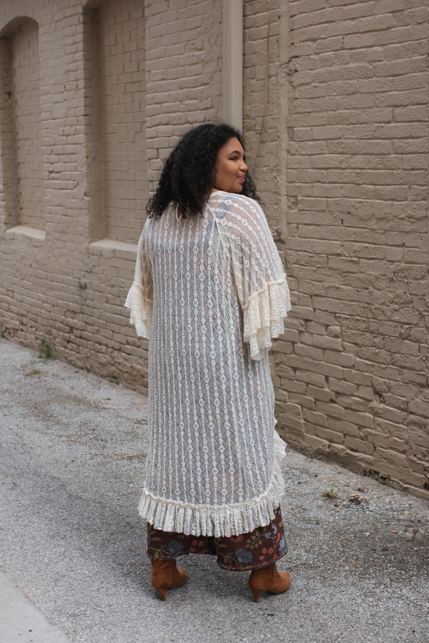 Elizabeth Lace Tunic Top