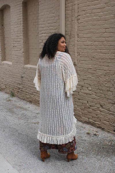 Elizabeth Lace Tunic Top