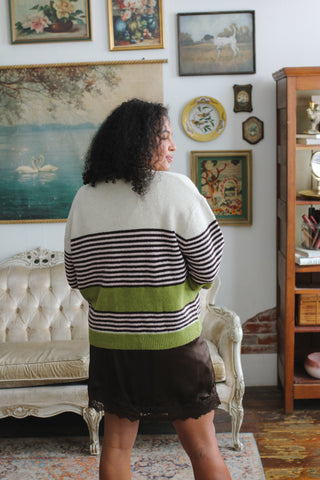 Lindsey Striped Knit Cardigan