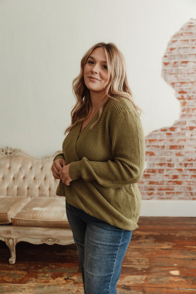 Rumor Has It Twist Sweater