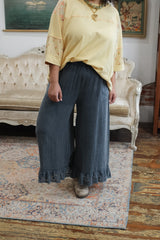 Thea Gauze Ruffle Pants