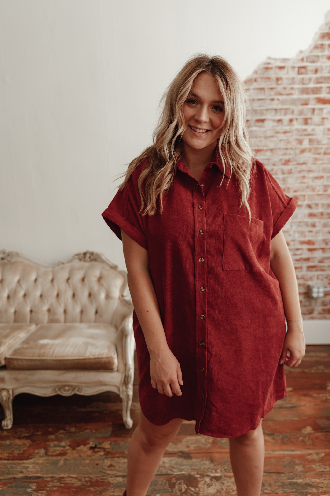 Manic Monday Cord Dress