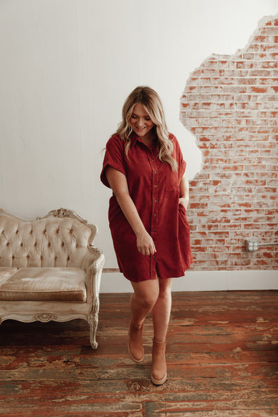 Manic Monday Cord Dress