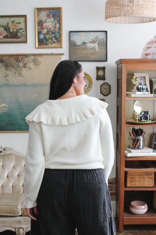 Katherine Knit Collared Cardigan